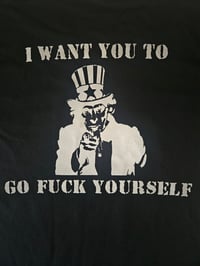 Image 3 of Uncle Sam Shaved for Battle T Shirt