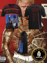 Image 1 of Trump 24 Drifit Support  Jersey 