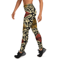 Image 6 of Festive N' Feisty Fall Yoga Leggings