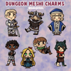 Dungeon Acrylic Charms 2.5"