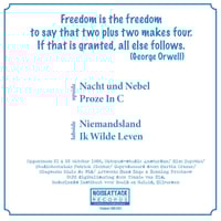 Image 2 of Indirekt - "Nacht Und Nebel" 7" (1986)