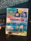 CARMATE Vent Drink Holder + Side Pocket (Teal)