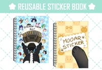 Image 1 of Reusable sticker book