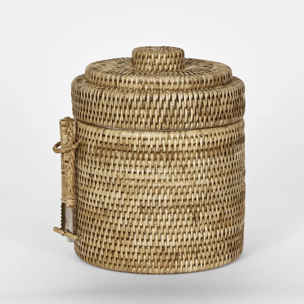 Image of Natural Rattan Ice Bucket 
