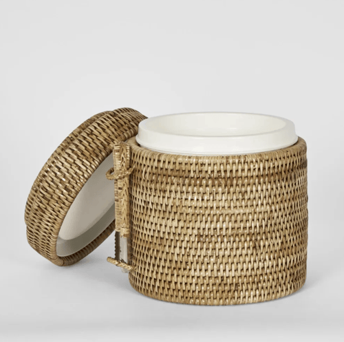 Image of Natural Rattan Ice Bucket 