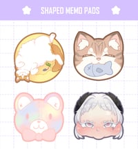 Image 1 of Shaped Memo Pads