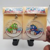 1 set of Bub and Bob - 2-inch Acrylic Charm