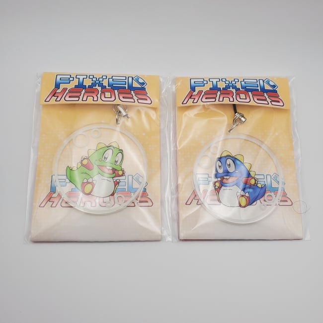 1 set of Bub and Bob - 2-inch Acrylic Charm