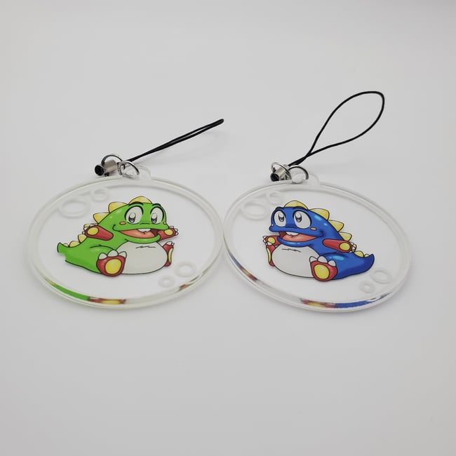 1 set of Bub and Bob - 2-inch Acrylic Charm
