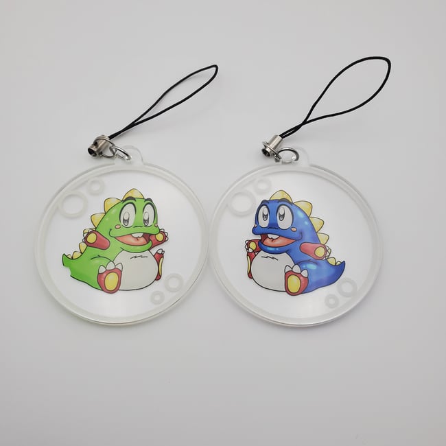 1 set of Bub and Bob - 2-inch Acrylic Charm