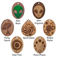 Image 4 of Space Theme Pendants for the Alien Obsessed