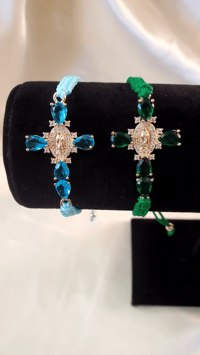 Image 1 of Cross Virgencita Bracelets 