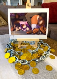 Image 5 of "A Little Extra Coin" Signed Print