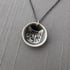 Sterling Silver Tabby Cat Necklace Image 2