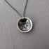 Sterling Silver Tabby Cat Necklace Image 4