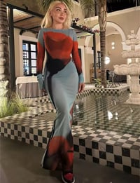 Image 2 of Ocean rose women dress