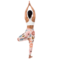 Image 10 of Pink Harvest Yoga Leggings