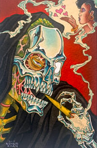 Image 1 of “Smoke Reaper No. 64” original painting