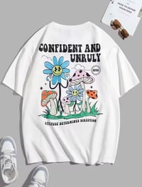 Image 2 of "CONFIDENT AND UNRULY" T-Shirt