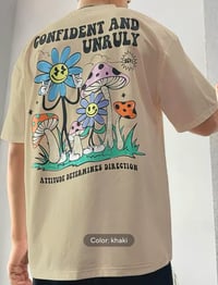 Image 4 of "CONFIDENT AND UNRULY" T-Shirt