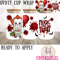 Penny wise x Witch bucket UVDTF cup wrap 