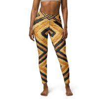 Image 4 of Let's Snuggle Yoga Leggings