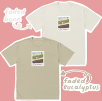 Image 2 of "bus stop" oversized t-shirt