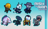 Image of Risk of Rain Keychains