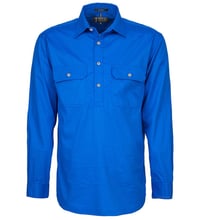 Image 2 of PILBARA Men's Closed front Longsleeve RM200CF