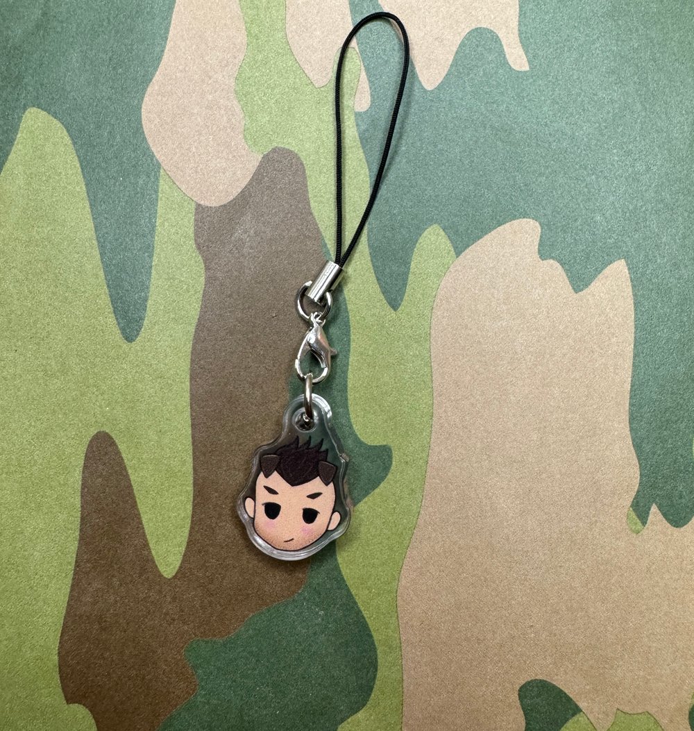 Image of Chibi Suds guy Phone Charm