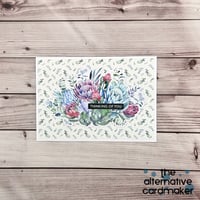 Thinking Of You - Floral Card