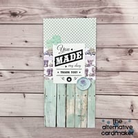 Thank You Card - You Made My Day - Slimline Card