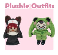 Plushie outfits- Nun Alastor and Froggy Fizz