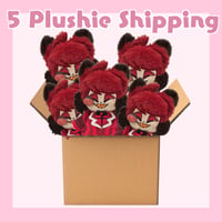 5 PLUSHIES SHIPPING