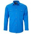 Image 6 of Pilbara men's open front long sleeve shirt RM500BT