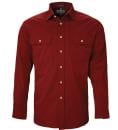 Image 7 of Pilbara men's open front long sleeve shirt RM500BT