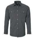 Image 8 of Pilbara men's open front long sleeve shirt RM500BT