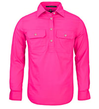 Image 5 of Women's Pilbara Closed Front L/S Shirt RM300CF