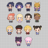 Fighting Game Charms! - LEFTOVER FROM EVO