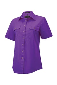 Image 2 of Women's Pilbara Open Front S/S Shirt RM600BTS