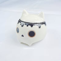 Image 3 of Glow in dark Cat skull mini jewelry box 