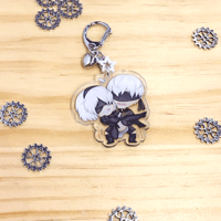 9S carrying 2B charm!!