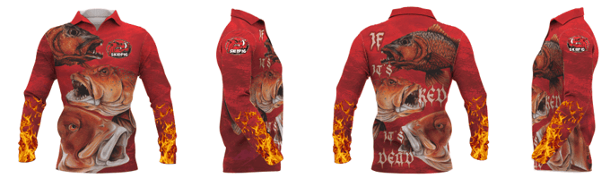 Image of IF ITS RED ITS DEAD FISHING SHIRT