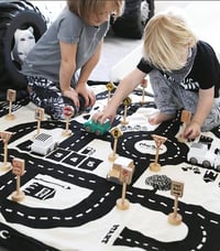 Image 2 of Play&Go storage bag and play mat Road maps