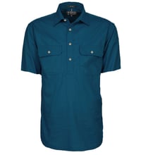 Image 2 of Men's Pilbara Closed Front S/S Shirt RM200CFS