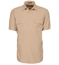 Image 4 of Men's Pilbara Closed Front S/S Shirt RM200CFS