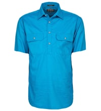 Image 7 of Men's Pilbara Closed Front S/S Shirt RM200CFS