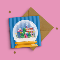 Image 2 of Snow Globe Christmas Cards 