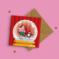 Image 4 of Snow Globe Christmas Cards 