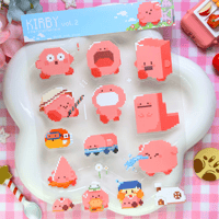 Image 1 of Kirby Sticker Sheet Vol. 2 (Kirby & the forgotten land)